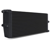 Mishimoto Universal Heavy-Duty Bar-and-Plate Oil Cooler, 17in Core, Opposite-Side Outlets, Black