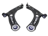 Superpro 2015 Volkswagen Golf R Base Front Control Arm Lower Assembly Kit (Add. Positive Caster) by Superpro SPRTRC1071