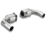 Akrapovic Porsche 911 Turbo/Turbo S (997.2) Link Pipe Set w/ Cat (Titanium) by Akrapovic L-PO997TFLS-100