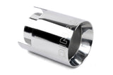 Dinan Double-Walled 4.5" Clamp-On Exhaust Tip w/ 3.25" Inlet for Dual Exhaust Setups (Polished) by Dinan D663-0643-BOX