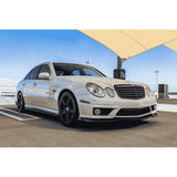 Suvneer Motorsports Yes / Gloss Black / XY Suvneer W211 E63 Designed Front Bumper W211E63FT-PDC+W211E63G-GB+A1+A2+W211E63CFLIP