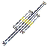 Techtonics DOT Kevlar Stainless Steel Brake Lines Mk3 w/rear disc