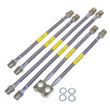 Techtonics DOT Kevlar Stainless Steel Brake Lines, Passat 1998-1999