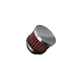 K&N 1in Flange ID x 2in OD x 1.5 inch H Rubber Base Crankcase Vent Filter by K&N 62-1370