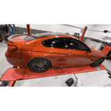 Suvneer Motorsports Suvneer R1 Designed F12 M6 Carbon Fiber Side Skirt Extensions F12M6CFSIDESPL