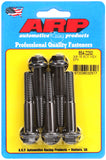 ARP 3/8in - 16 x 2.250 hex 7/16 Wrenching Black Oxide Bolts (5/pkg)