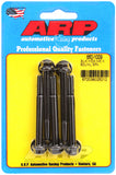 ARP M6 X 1.00 X 80 Hex Black Oxide Bolts - 5pk