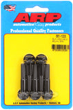 ARP M8 x 1.25 40mm Hex Black Oxide Bolts (5/pkg)