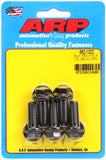 ARP M10 x 1.50 x 25 Hex Black Oxide Bolts (5/pkg)