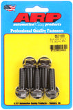 ARP M10 x 1.50 x 30 hex black oxide bolts (5/pkg)