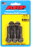 ARP M10 x 1.50 x 40 Hex Black Oxide Bolts (5/pkg)