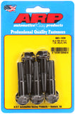 ARP M10  x 1.25 x 45 Hex Black Oxide Bolts (5/pkg)