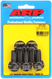 ARP M12 x 1.75 x 25 12pt Black Oxide Bolts (Set of 5)