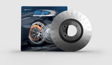 SHW Performance SHW Performance 08-10 BMW 535i xDrive 3.0L Rear Smooth Monobloc Brake Rotor BRX32701