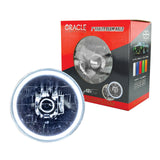ORACLE Lighting Pre-Installed Lights 7 IN. Sealed Beam - White Halo by Oracle Lighting orl6905-001