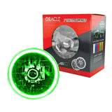 ORACLE Lighting Pre-Installed Lights 7 IN. Sealed Beam - Green Halo by Oracle Lighting orl6905-004