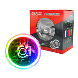 ORACLE Lighting Pre-Installed Lights 7 IN. Sealed Beam - ColorSHIFT® Halo by Oracle Lighting orl6905-333