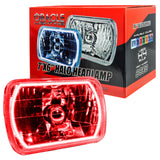 ORACLE Lighting Pre-Installed Lights 7x6 IN. Sealed Beam - Red Halo by Oracle Lighting orl6908-003