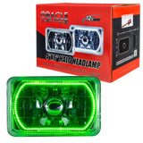 ORACLE Lighting Pre-Installed Lights 4x6 IN. Sealed Beam - Green Halo by Oracle Lighting orl6909-004