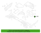BMW Hex Bolt (M6x14) - BMW/MINI 07119905952