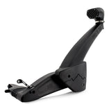 Mishimoto Borne Off-Road Snorkel, Fits Ford Raptor 3.5L EcoBoost 2017-2020, Wrinkle Black