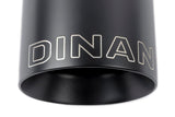 Dinan Double-Walled 4.5" Clamp-On Exhaust Tip w/ 3.25" Inlet for Dual Exhaust Setups (Black Ceramic) by Dinan D663-0644-BOX