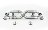 AWE Tuning Porsche 991 SwitchPath Exhaust, for PSE cars  Chrome Silver Tips by AWE Tuning 3025-42010