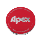 Apex Gloss Wheel Center Caps (New Logo) by Apex Wheels HW-APX-CAP-PMC-1018-R