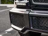 AutoTecknic Carbon Fiber Front Bumper Bull Bar Cover  - Mercedes-Benz W463 G-Class by AutoTecknic ATK-MB-0207-AMG-2