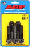 ARP 1/2in -20 x 2.250 12pt Black Oxide Bolts (5/pkg)