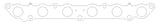 Cometic Toyota 7MGTE 87-92 Exhaust .030 inch MLS Head Gasket 1.412 inch Round Port by Cometic CGS-C4208-030