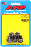 ARP 3/8 Inch -24 x .500 Black Hex Oxide Bolts (5/pkg)