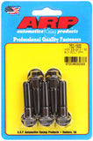 ARP 3/8-24 x 1.500 Hex Black Oxide Bolts (5/pkg)