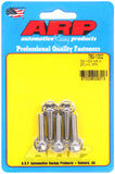 ARP M6 x 1.00 x 25 Hex SS Bolts (5/pkg)
