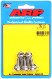 ARP M6 x 1.00 x 16 Hex Stainless Steel Bolts (Set of 5)