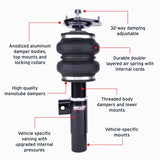 Air Lift Performance Front Struts | MQB VW/Audi w/55mm by Air Lift Performance 76003