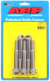 ARP M12 x 1.75 x 90 Hex Black SS Bolts (5/pkg)