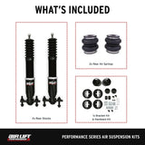 Performance Air Suspension Rear Kit - Ford / S550 / S650 by Air Lift Performance 76507