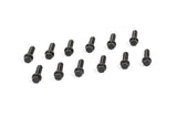 Cometic Header Bolts M8 - 1.25 x 25mm Grade 5 Carbon Steel w /  Compact Head & Black Oxide Finish by Cometic CGS-CF1013