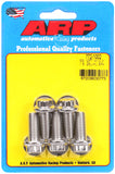 ARP M10 x 1.50 x 25 Black Oxide 12pt Bolts (5/pkg)
