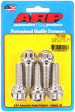 ARP M12 X 1.75 X 35mm 12pt Stainless Steel Bolts (Set of 5)