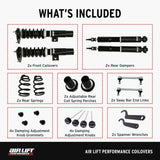 Air Lift Performance Coilover Kit - VW/Audi / Mk5 / Mk6 / Golf / GTI / Jetta / Passat / Mk2 TT / 8P A3 / & More by Air Lift Performance 79002