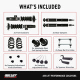 Air Lift Performance Coilover Kit - VW/Audi / Mk7 / Mk8 / Golf / GTI / A3 / S3 / Mk3 /TTS / TT-RS / & More by Air Lift Performance 79003
