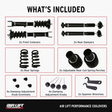Air Lift Performance Coilover Kit - Lexus GS / IS / RC by Air Lift Performance 79018