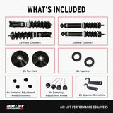 Air Lift Performance Coilover Kit - VW / Mk2 / Mk3 / Golf / GTI / Jetta / B3 / B4 / Passat / Corrado by Air Lift Performance 79022