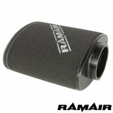 RamAir Performance Foam Cold Air Intake Kit - Fiat Abarth 595/695 1.4T by RamAir JSK-116-BK