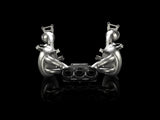 Akrapovic 10-15 Ferrari 458 Italia/458 Spyder Slip-On Line (Titanium) w/ Carbon Tips by Akrapovic MTP-FE458H