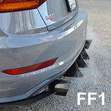 CJM Industries MK7 GLI Rear Diffuser Fin Pack by CJM Industries 2023157-BBMK7GLI-finP1