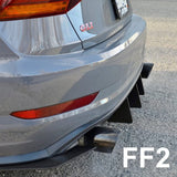 CJM Industries MK7 GLI Rear Diffuser Fin Pack by CJM Industries 2023157-BBMK7GLI-finP2