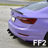 CJM Industries Fin 2 CJM Industries Rear Diffuser - VW / MK7 Jetta 2023172-BBMK7JET-2